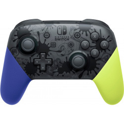 Джойстик беспроводной Nintendo Switch Pro Controller Splatoon 3 Special Edition (Splatoon controller) черный-желтый-фиолетовый