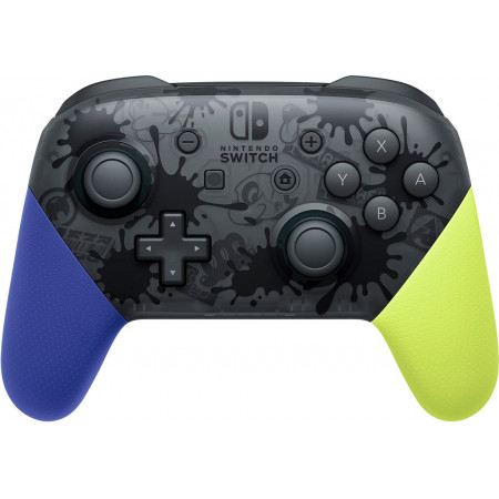 Джойстик беспроводной Nintendo Switch Pro Controller Splatoon 3 Special Edition (Splatoon controller) черный-желтый-фиолетовый