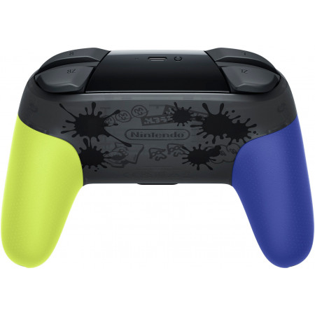 Джойстик беспроводной Nintendo Switch Pro Controller Splatoon 3 Special Edition (Splatoon controller) черный-желтый-фиолетовый