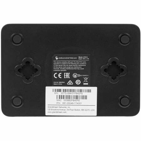 Маршрутизатор Grandstream HT814 черный