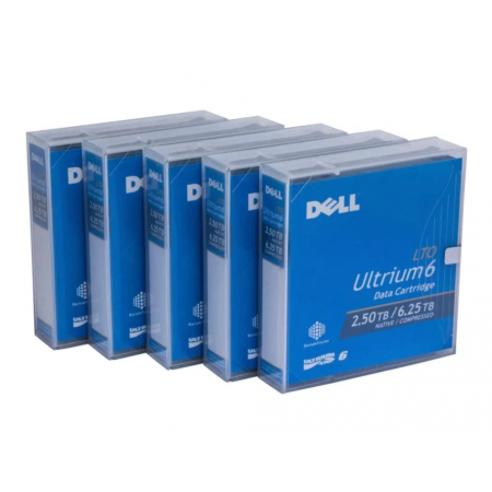 Ленточный носитель информации Dell LTO-6 (440-BBEL) черный