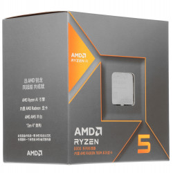Процессор AMD Ryzen 5 8600G BOX с кулером (100-100001237 BOX) серый