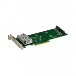 RAID-контроллер Supermicro AOC-SLG4-2H8M2-O зеленый