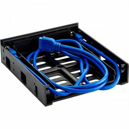Планка передней панели Exegate HD-2U3 (EX280445RUS) черный