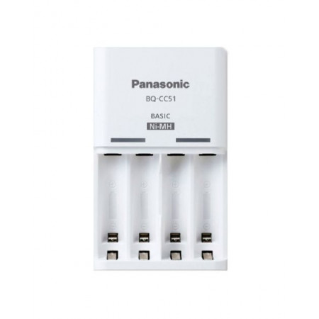 Зарядное устройство Panasonic Basic BQ-CC51E белый