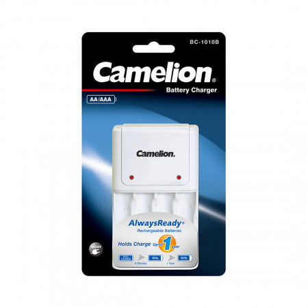 Зарядное устройство Camelion BC-1010B белый
