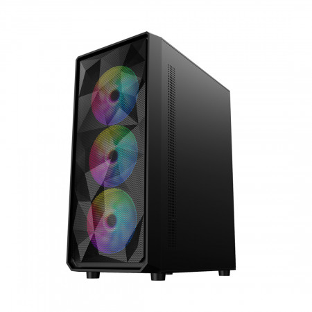 Корпус 1Stplayer FD3-BK-1F5M Black