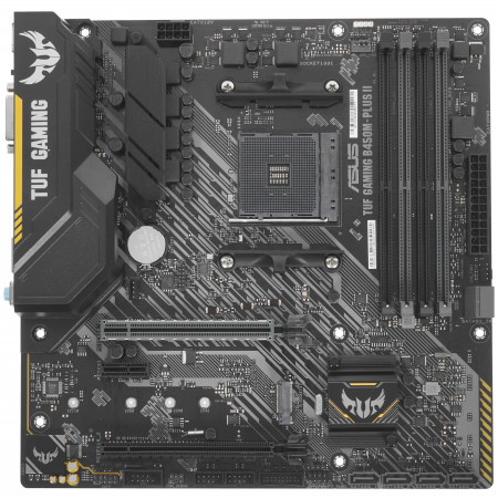 Материнская плата ASUS TUF GAMING B450M-PLUS II черный