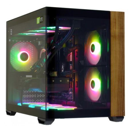Системный блок Core i7-13700F-2.1GHz/B760/RAM 32GB/SSD 1TB (M.2)/RTX4070S-12GB/no DVD/850W черный