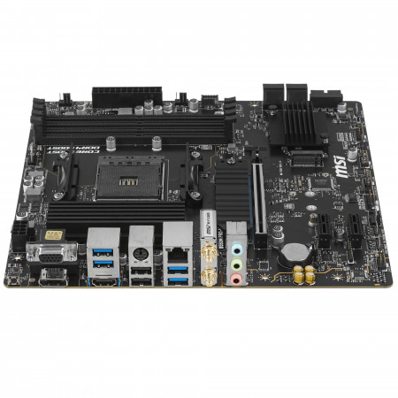Материнская плата MSI B550M PRO-VDH WIFI черный