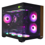 Системный блок Core i7-14700F-2.1GHz/B760/RAM 32GB/SSD 1TB (M.2)/RTX4070S-12GB/no DVD/850W/ черный