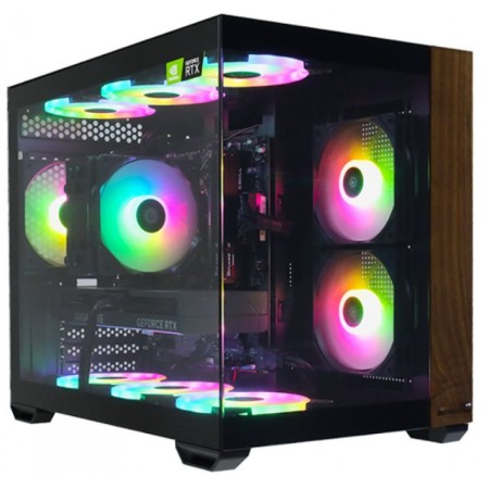 Системный блок Ryzen 5 7500F-3.7GHz/B650/RAM 32GB/SSD 1TB (M.2)/RTX4060Ti-8GB/no DVD/750W/ черный