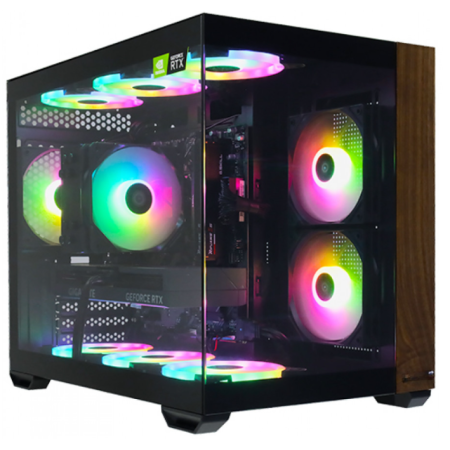 Системный блок Ryzen 5 7500F-3.7GHz/B650/RAM 32GB/SSD 1TB (M.2)/RTX4060Ti-8GB/no DVD/750W/ черный