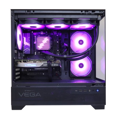 Системный блок Ryzen 5 7600X-4.7GHz/B850/RAM 32GB/SSD 1TB (M.2)/RTX4070-12GB/no DVD/750W черный