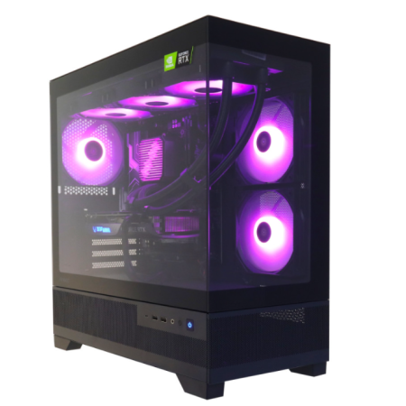 Системный блок Ryzen 5 7600X-4.7GHz/B850/RAM 32GB/SSD 1TB (M.2)/RTX4070-12GB/no DVD/750W черный