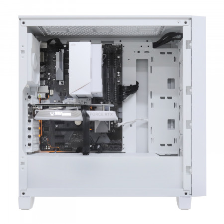 Системный блок Ryzen 7 5700X3D-3.0GHz/B450/RAM 32GB/SSD 1TB (M.2)/RTX4060-8GB/no DVD/750W/ белый