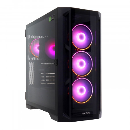 Системный блок Ryzen 7 5700X3D-3.0GHz/B550/RAM 32GB/SSD 1TB (M.2)/RTX4060Ti-16GB/no DVD/750W/ черный