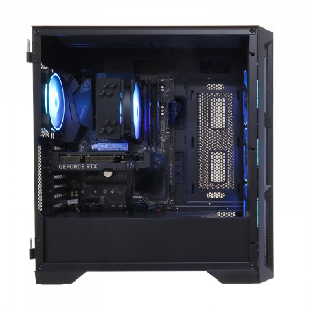 Системный блок Ryzen 7 5700X3D-3.0GHz/B550/RAM 32GB/SSD 1TB (M.2)/RTX4060Ti-16GB/no DVD/750W/ черный
