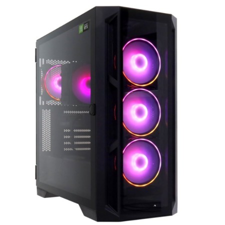 Системный блок Ryzen 7 5700X3D-3.0GHz/B550/RAM 32GB/SSD 1TB (M.2)/RTX4060Ti-16GB/no DVD/750W/ черный
