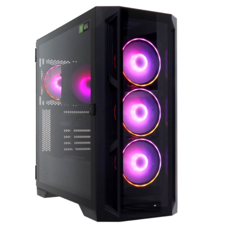 Системный блок Ryzen 7 5700X3D-3.0GHz/B550/RAM 32GB/SSD 1TB (M.2)/RTX4060Ti-16GB/no DVD/750W/ черный