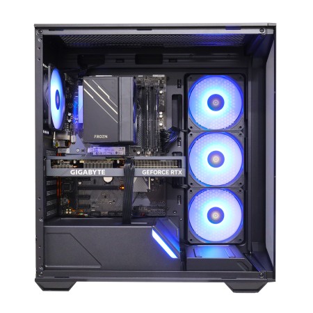 Системный блок Ryzen 7 5800X-3.8GHz/B450/RAM 32GB/SSD 1TB (M.2)/RTX4060Ti-8GB/no DVD/750W/ черный