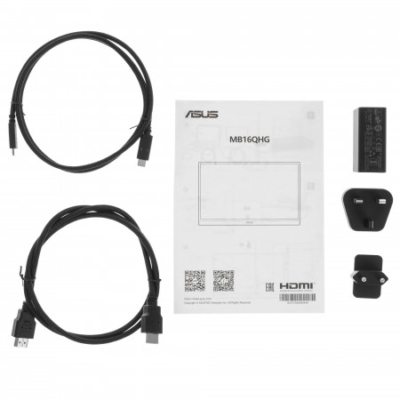 17.3" Монитор ASUS ZenScreen (MB17AHG) черный