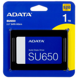 1000 ГБ SSD диск ADATA Ultimate SU650 (ASU650SS-1TT-R) черный