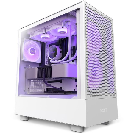 Корпус NZXT H5 Flow RGB (CC-H51FW-R1) белый