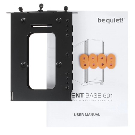 Корпус be quiet! Silent Base 601 Window (BGW25) черный/оранжевый