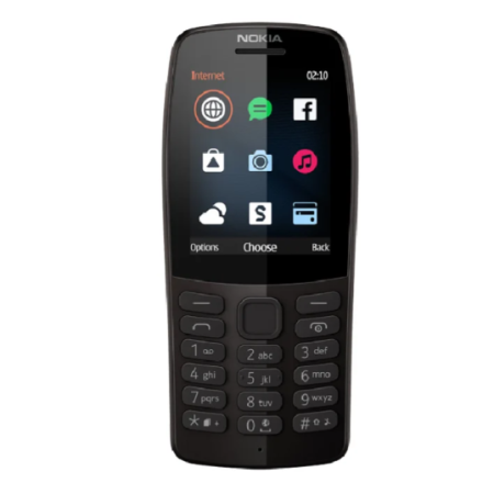 Мобильный телефон Nokia 210 DS черный
