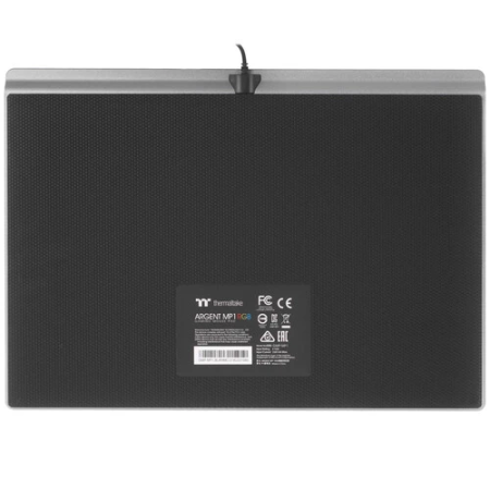 Коврик Thermaltake Argent MP1 RGB (GMP-MP1-BLKHMC-01) черный