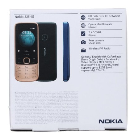 Мобильный телефон Nokia 225 4G DS черный