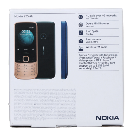 Мобильный телефон Nokia 225 4G DS черный