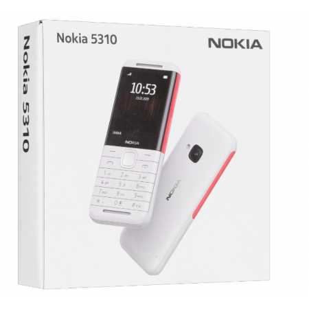Мобильный телефон Nokia 5310 DS белый-красный