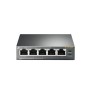 Коммутатор TP-Link TL-SF1005P V5.0 черный