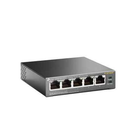 Коммутатор TP-Link TL-SF1005P V5.0 черный