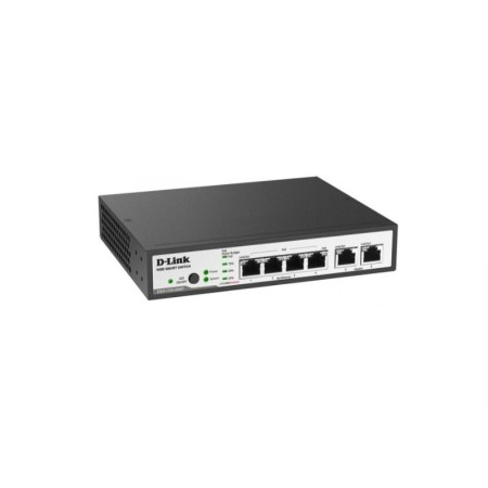 Коммутатор D-Link DES-1100-06MP/A1A черный