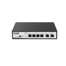 Коммутатор D-Link DES-1100-06MP/A1A черный