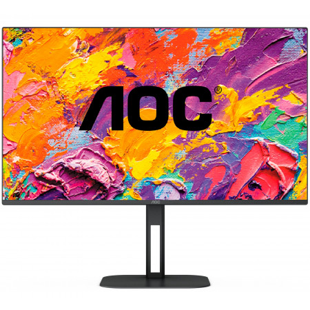 27" Монитор AOC 27V5CE/BK черный