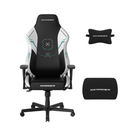 Кресло игровое DXRacer Hammer GC/LHE23LTA/SITBETTERGAMELONGER черно-белый