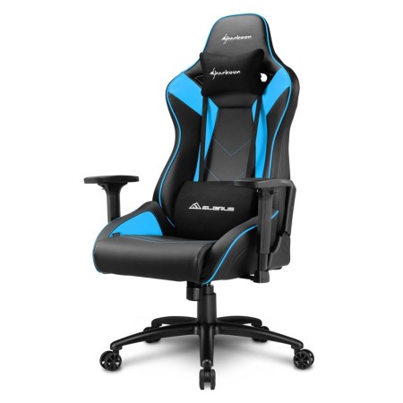 Кресло игровое Sharkoon Elbrus 3 (ELBRUS 3/BLACK-BLUE) черно-синий