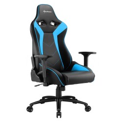 Кресло игровое Sharkoon Elbrus 3 (ELBRUS 3/BLACK-BLUE) черно-синий