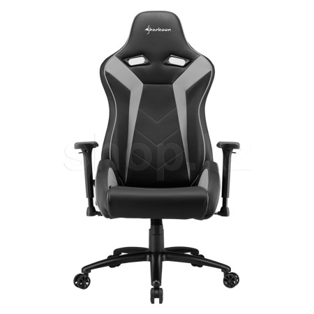 Кресло игровое Sharkoon Elbrus 3 (ELBRUS 3/BLACK-GREY) черно-серый