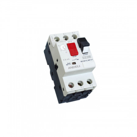 Автоматический выключатель ANDELI GV2-M06 (1-1.6A) 1.6 A белый