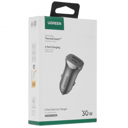 Зарядное устройство UGREEN CD130 (30780) Серый