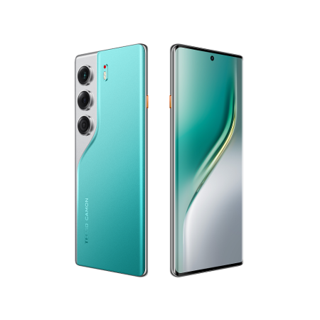 Смартфон TECNO CAMON 40 Pro (CM6) (NFC) 8 ГБ/256 ГБ зеленый (Emerald Lake Green)