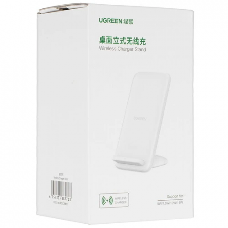 Беспроводное зарядное устройство Ugreen CD221 (80576) белый