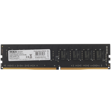 Оперативная память AMD Radeon R7 Performance Series (R744G2133U1S-U) 4 Гб черный
