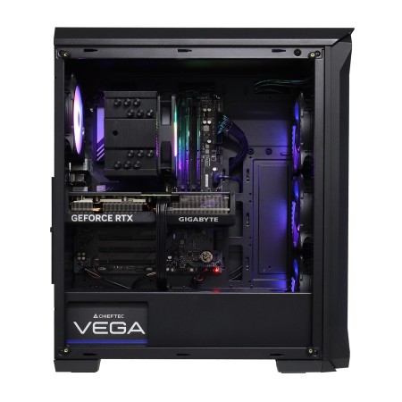 Системный блок Core i7-14700F-2.1GHz/B760/RAM 32GB/SSD 1TB (M.2)/RTX4070S-12GB/no DVD/850W/ черный