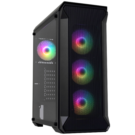 Системный блок Core i7-14700F-2.1GHz/B760/RAM 32GB/SSD 1TB (M.2)/RTX4070S-12GB/no DVD/850W/ черный